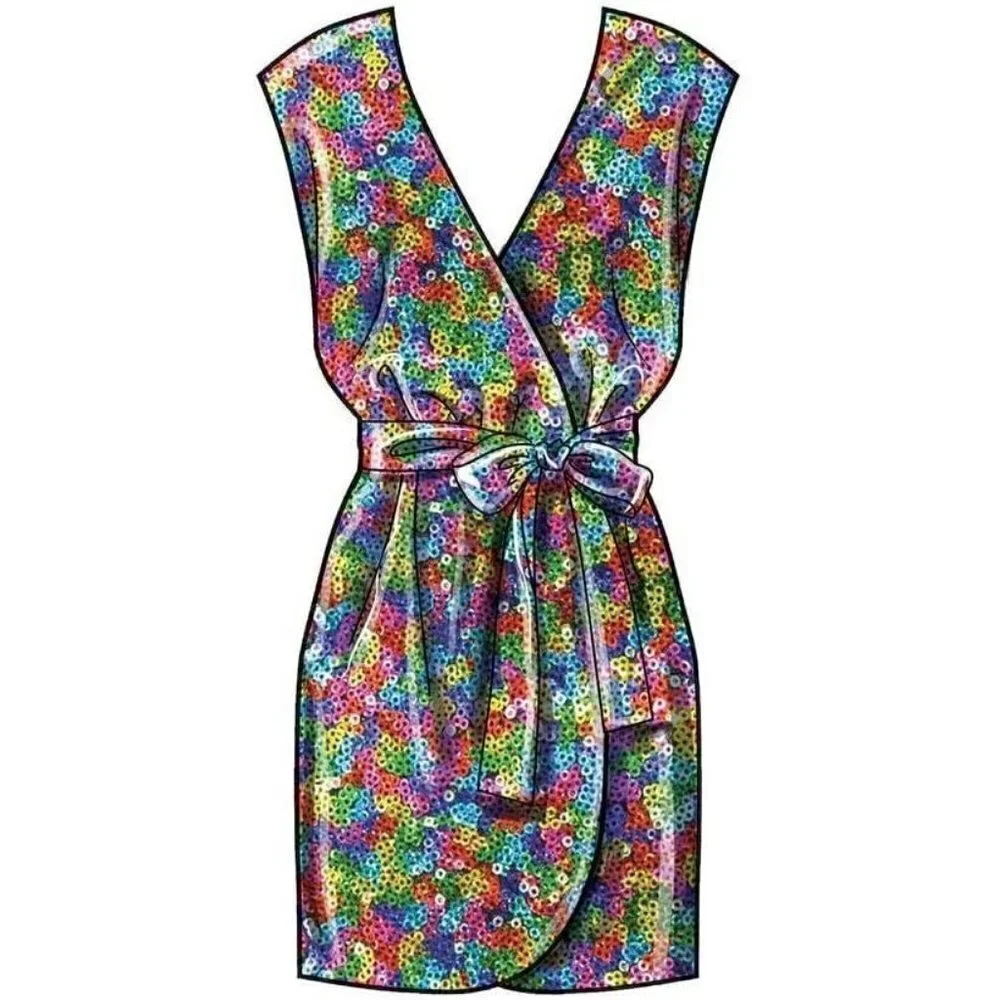 McCalls Sewing Pattern 8021 10417 Dresses & Belt Misses Size 8-22‎